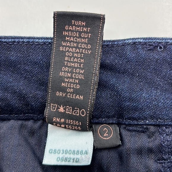 7 For All Mankind Jen 7 Slim Straight Size 2 - Picture 11 of 16